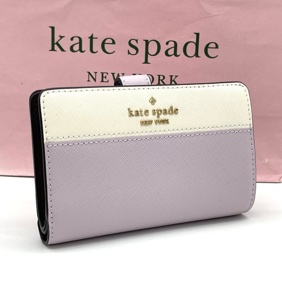Kate Spade Madison Medium Compact Bifold Wallet - Picture 3 of 8